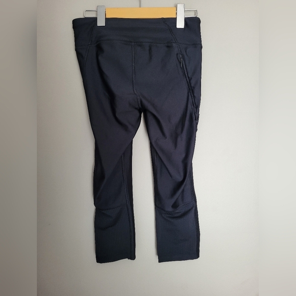 Under Armour Women Black Compression Run  Leggings, Size Medium (26) - Picture 2 of 7